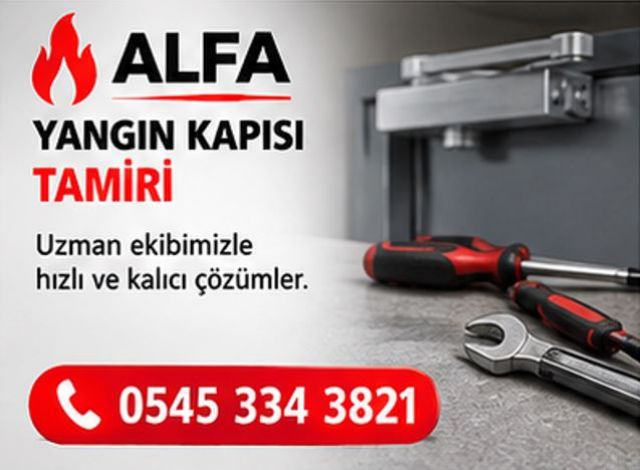 Ataşehir Yangın Kapısı Tamir Servis Hizmetleri